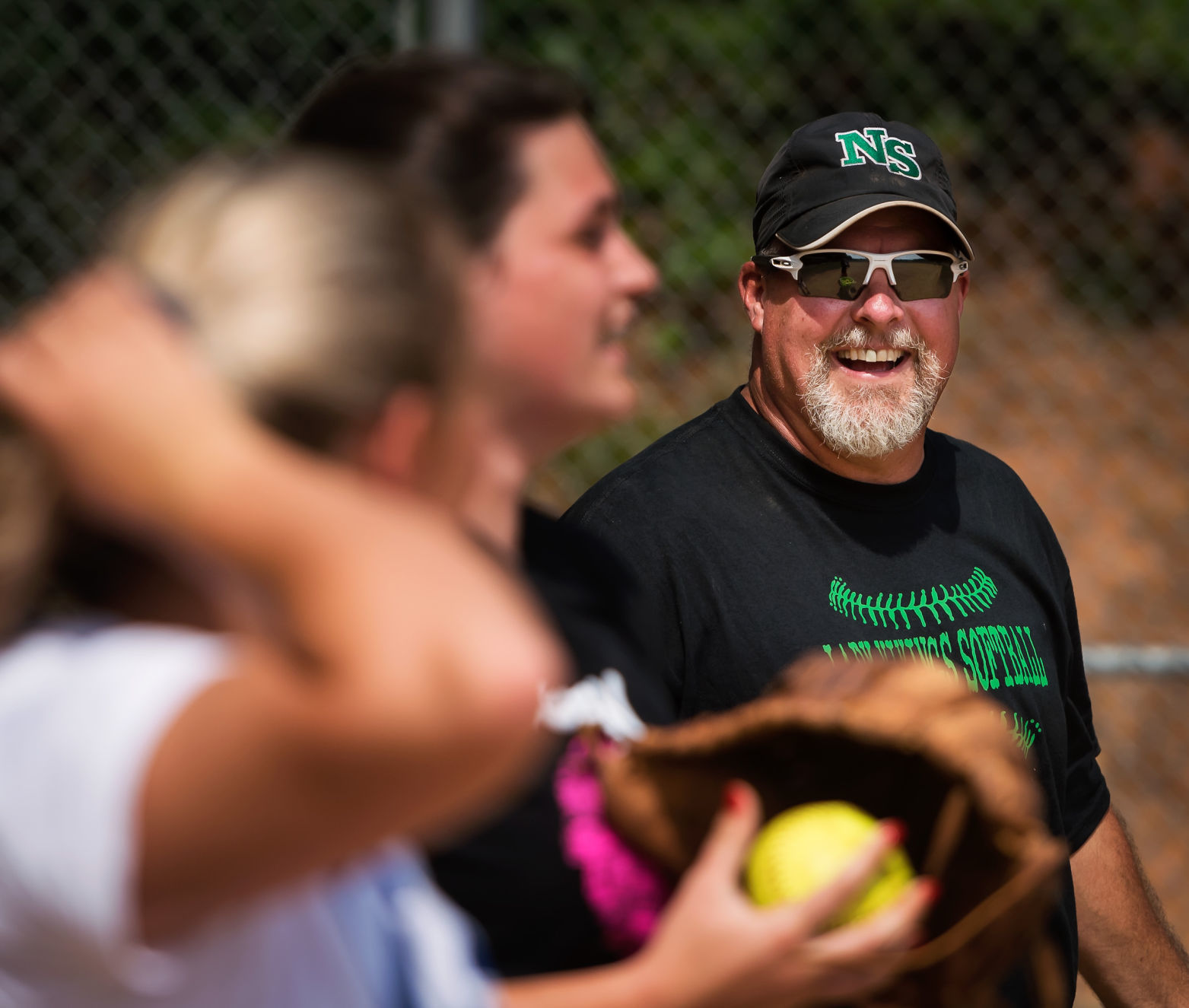 North Stokes Softball Practice